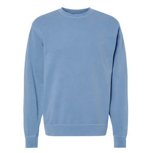 Sudadera Personalizada de Cuello Redondo para Hombre, Sudadera de Felpa Gruesa con Lavado Vintage - Product Image 1