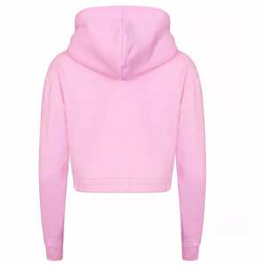 Pull à capuche oversize décontracté à la mode et à épaules tombantes pour femmes Pull de rue chaud avec logo brodé personnalisé - Product Image 6