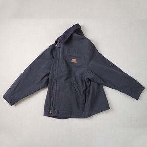 Nuevo estilo sólido de manga larga prendas de vestir exteriores abotonada con bolsillos delanteros Otoño Invierno moda chaqueta de pana Haus Industries - Product Image 4