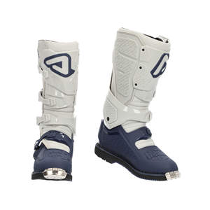 Botas Altas Acerbis X-Rock MM TWO para Invierno y Verano con Puntera de Acero, Forro de Cuero Genuino, Plantilla de Goma PU y Cierre de Botones - Product Image 1