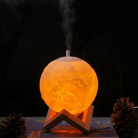 Nouveau himalayen cristal boule de sel forme arôme sel diffuseur huile essentielle aromathérapie humidificateur d'air à ultrasons
