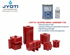 Compuesto de Moldeo y Encapsulado a Base de Epoxi JYOTI FIL 160 + Endurecedor JYOTI 1758 para Moldeo de Transformadores - Product Image 2