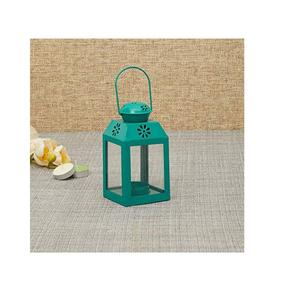 Faroles Colgantes de Metal con Acabado de Color y Diseño de Múltiples Formas para Decoración del Hogar, Portavelas de Metal - Product Image 1