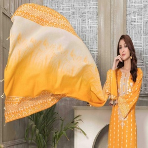 Tawakkal-traje formal de tela para mujer, traje de 3 piezas de tela para el césped, de la India, Shalwar Kameez - Product Image 5