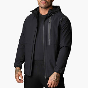 Veste coupe-vent pour homme, nouveau design, haute qualité, respirante, veste de sport imperméable, légère, vêtements d'extérieur pour le printemps, en vente, OEM - Product Image 1