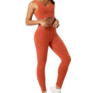 ชุดโยคะ MOQ ต่ำขนาดใหญ่พิเศษสำหรับผู้หญิงสวมใส่สบายสวมใส่ง่ายมีในสต็อก - Product Image 1