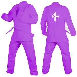 Prix bas par ATLANTIC Jiujitsu Uniformes Impression personnalisée 100% coton Matériel de haute qualité à manches longues pour unisexe - Product Image 1
