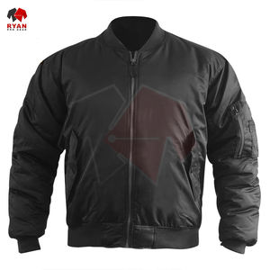 Blouson aviateur personnalisé à la mode Logo Personnalisation de la couleur et de la taille Vente en gros et OEM disponible - Product Image 4