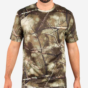 Camiseta de Caza de Algodón de Alta Calidad para Hombre, Diseño Nuevo y Cómodo, Hecha en Pakistán, Talla Grande, Manga Corta, Color Sólido, Ventaja de Fábrica - Product Image 1