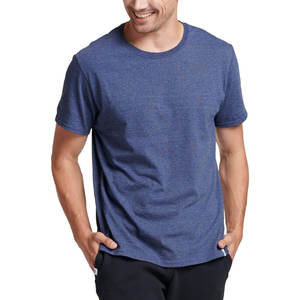 T-shirts en coton uni avec logo personnalisé OEM pour hommes T-shirt décontracté Streetwear de haute qualité fournisseur et fabricant - Product Image 4