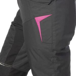 Pantalones de motociclismo fabricados con material textil para brindar resistencia a la abrasión y armadura de nivel 1 CE. - Product Image 6