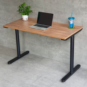 TIO HBTO020 Assembly System 120x60cm Plywood <b>Computer</b> <b>Desk</b> with Iron Legs - Product Image 6