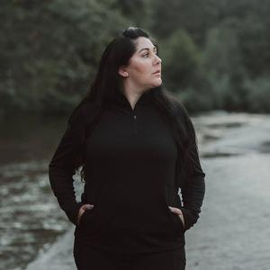 Mujeres de alta calidad 1/2 Zip Waffle poliéster ropa activa Top de manga completa ropa de gimnasio que absorbe el sudor Top para mujeres - Product Image 4