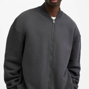 Chaqueta de Bombardero a prueba de viento de concha suave de alta calidad, chaqueta de bombardero colorida transpirable con Cuello de piel, chaqueta de bombardero con cremallera transpirable - Product Image 3