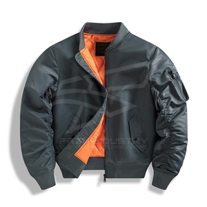 Custom Bomber <b>Jackets</b> Wholesale Personalized Embroidery Logo Unisex Fashion Varsity <b>Flight</b> <b>Jacket</b> Manufacturer - Product Image 4