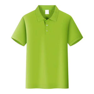 Camisetas Polo de Color Sólido de Alta Calidad al por Mayor, Impresión de Logotipo Personalizada, Camiseta Polo de Algodón de Secado Rápido para Hombre - Product Image 3