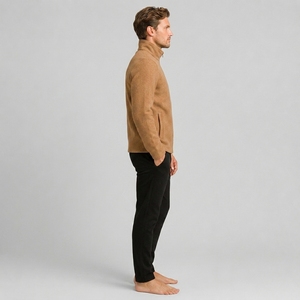 Veste en laine pour homme, tendance, avec tissu doux et chaud, design élégant, coupe confortable, qualité durable et style hivernal. - Product Image 2