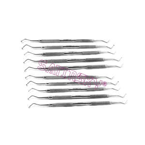 Sondes chirurgicales dentaires professionnelles, compoires de composite manuels en acier inoxydable, kits chirurgicaux de qualité supérieure - Product Image 1