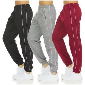 กางเกงวอร์มเข้ารูปสำหรับผู้ชายกางเกงวอร์มผ้าคอตตอนแบบมีเชือกผูก100% กางเกงจ็อกเกอร์ใหม่และกางเกงขายาวสำหรับใส่หน้าร้อนไซส์ใหญ่พิเศษ - Product Image 3