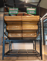 ADong Custom Metalen Enkelzijdige Fruit- en Groenterekken Supermarkt Schappen Poedercoating Snelle Installatie Meerlaags Ontwerp