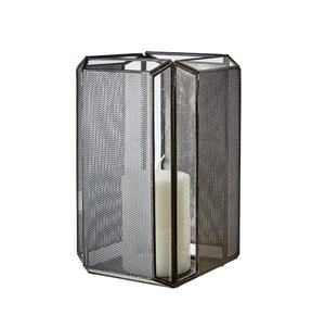 Handmade Indian Classical Style Metal Glass <b>Pillar</b> <b>Candle</b> Holders Christmas Decorative Jars for Weddings Events Home Decoration - Product Image 4