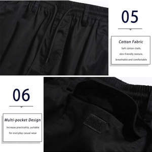 Shorts de Boxeur pour Hommes en Spandex/Polyester en Gros Logo Personnalisé Style Urbain Respirant Séchage Rapide Écologique Shorts à Cordon - Product Image 4