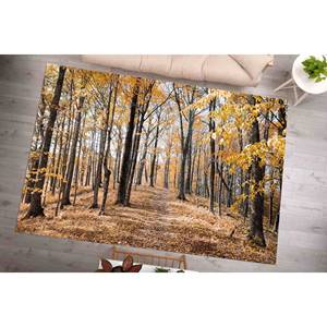 Alfombra con Diseño de Paisaje Forestal: Alfombra Decorativa Antideslizante, Fácil de Limpiar, Alfombra Delgada No Tejida - Product Image 2