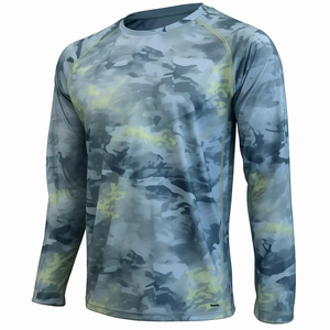 เสื้อตกปลาผู้ชายใส่สบาย แขนยาว ผ้ากีฬาคุณภาพพรีเมียม โพลีเอสเตอร์ - Product Image 2