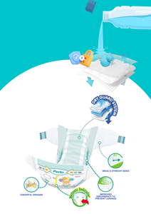 PERLA Mini No.2 <b>Disposable</b> Premium Quality Baby Diapers Infants' Product - Product Image 4