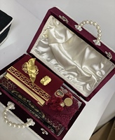 Coffret Cadeau Musulman Tapis de Prière Tasbih Sac Cadeau Islamique en Perles pour Ramadan Musulmans Cadeaux de Mariage et Souvenirs Coran Ramadan Allah Aïd