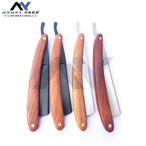 Meilleur rasoir droit pour homme de qualité supérieure avec manche en bois, design classique pour un rasage parfait, rasoirs à verrouillage oscillant pour barbier - Product Image 5