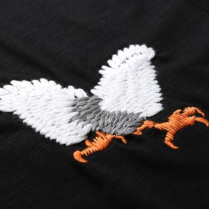 Camiseta personalizada de talla grande 100% de algodón para hombre, tela de punto grueso con hombros caídos y bordado, camisas de fabricante personalizado - Product Image 6