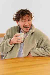 Veste polaire douce pour homme OEM, fermeture éclair intégrale, col montant, coupe-vent, écologique, respirante, poches avant - Product Image 2