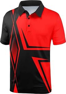 Camiseta Polo de Golf Personalizada para Hombre, Sublimada, de Manga Corta, Secado Rápido, para Tenis, Running, Senderismo, Pesca, Fácil de Lavar - Product Image 6