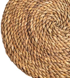 เสื่อและแผ่นรองจานหวายถักทนความร้อนและกันลื่นสำหรับงานปาร์ตี้และใช้ในชีวิตประจำวัน - Product Image 4