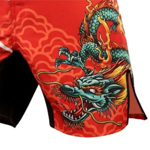 กางเกง MMA แบบสั้นพิมพ์ลายซับลิเมชั่นสำหรับผู้ชาย ปี 2026 กางเกงสำหรับกีฬาต่อสู้ ชุดศิลปะการต่อสู้ กางเกงชกมวย กางเกง MMA บริการสั่งทำตามแบบ OEM - Product Image 6