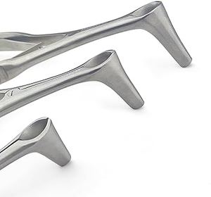 Espéculos nasales de acero inoxidable para adultos, niños, rinoscopio genuino, fuente de alimentación Manual, base de instrumentos quirúrgicos nasales - Product Image 3