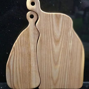 Tabla de cortar rectangular sólida de madera de acacia Premium, bloque de cortar de palisandro para uso en la cocina, suministro al por mayor - Product Image 1