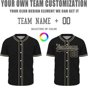 Maillot de baseball vierge T-shirt en gros Cool Base Maillot classique à manches courtes - Product Image 2