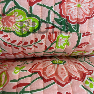 Peach Meadow Trousse de Maquillage de Voyage Écologique Matelassée à Fermeture Éclair, Imprimée au Bloc Personnalisée, Réutilisable et Polyvalente - Product Image 5