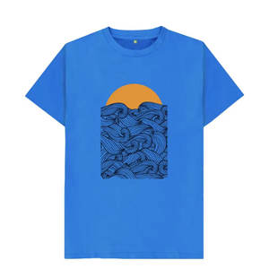 T-shirts graphiques en coton lourd de style streetwear OEM, impression DTF/DTG couleur intégrale personnalisée, personnalisation de logo en gros - Product Image 2