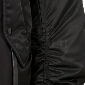Chaqueta Bomber de Invierno para Hombre, Cómoda, con Cuello Alto, Ecológica, Transpirable, Duradera, de Nailon/Poliéster, para Uso Diario - Product Image 5