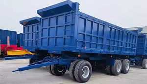 Semirremolque Volquete Hidráulico Lateral con Ruedas, Garantía de 4 Años, Uso Agrícola, Bajo Precio, Eje, Neumático y Motor Nuevos Disponibles - Product Image 5