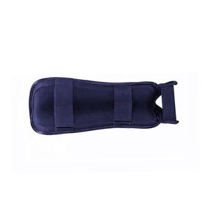 Espinilleras con logotipo personalizado para adultos y niños, protectores de piernas de cuero sintético PU, calentadores para boxeo, fútbol, fútbol, logotipo impreso - Product Image 3