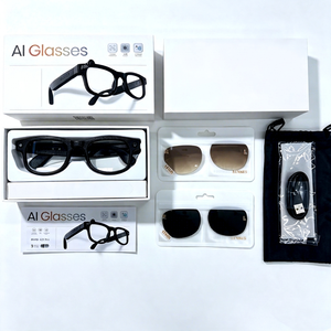 แว่นตาอัจฉริยะ Aimb G2 Pro Ai ระดับพรีเมียม กล้อง 8MP เชื่อมต่อไร้สายบลูทูธ ถ่ายภาพ วิดีโอ สตรีมสด แปลภาษาด้วย AI - Product Image 1