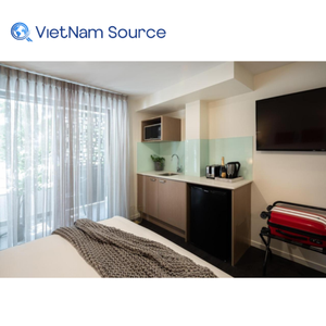 Ensemble de meubles de chambre à coucher en bois massif haut de gamme Budget Inn - Best Price Mobilier d'hôtel Design personnalisé pour les meubles d'hôtel au Vietnam - Product Image 4