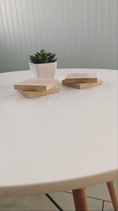 ที่รองแก้วไม้แบบมืออาชีพแก้วกาแฟท็อปโต๊ะสำหรับโรงแรมร้านอาหารสำนักงานชากาแฟถ้วยที่รองแก้วทำใน2024อินเดีย - Product Image 4