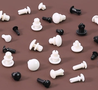 Rivets aveugles en nylon PA66 de type R, noirs, R2 R3 R4 R5 R6, classe 4.8 et 6.8, pour fixation de cartes de circuits imprimés, châssis et armoires