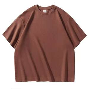 Camisetas Casuales de Peso Pesado de 300G, 80% Algodón, 20% Poliéster, Camisetas de Verano de Manga Corta, Camisetas Extra Grandes para Hombre, Camisetas Lisas - Product Image 3