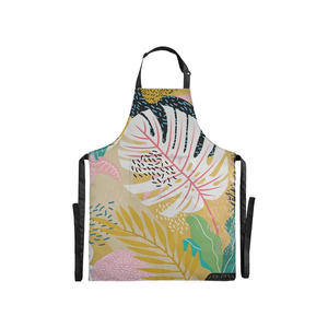 Customized 100% Cotton <b>Cooking</b> Kitchen Bib Latest Design Sleeveless <b>Apron</b> with Private Logo - Product Image 5
